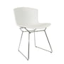 Knoll - Bertoia Plastic chair, chrome / white