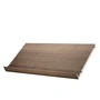 String - Magazine rack, 78 x 30 cm, walnut