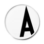 Design Letters - AJ Porcelain Plate A