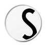 Design Letters - AJ Porcelain Plate S