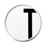 Design Letters - AJ Porcelain plate T