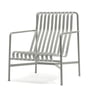 Hay - Palissade Lounge Chair High , light gray