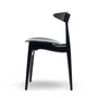 Carl Hansen - CH33T, black lacquered beech