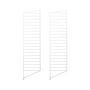 String - Bottom ladder for String (Works) shelf 115 x 30 cm (set of 2), white