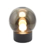 Pulpo - Boule Small Table Lamp, smoke grey / smoke grey / socket black