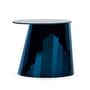 ClassiCon - Pli Side Table, sapphire blue shiny