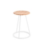 Hartô - Petit Gustave Stool, oak / white (RAL 9016)