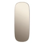 Muuto - Framed Mirror , large, taupe / taupe glass