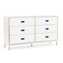 Normann Copenhagen - Kabino Sideboard with 6 drawers, white