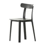 Vitra - All Plastic Chair , dark grey, felt glides