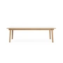 Normann Copenhagen - Slice Table Wood 90 x 250 cm, oak