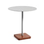 Hay - Terrazzo Table round Ø 70 cm, grey / red