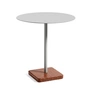 HAY - Terrazzo Table round Ø 70 cm, grey / red