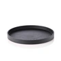 applicata - Luna tray serving tray, ∅ 28 cm, stained oak