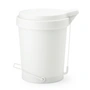 Authentics - Tip Pedal bin 15 l, white / white