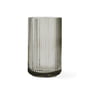 Lyngby Porcelæn - Glass vase H 20 cm, smoke