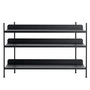 Muuto - Compile Shelving System (Config. 2), black