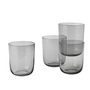 Muuto - Corky Glass (Set of 4), tall, grey