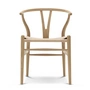 Carl Hansen - CH24 Wishbone Chair , oak soaped / natural wickerwork