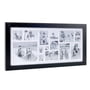 Xlboom - Multi photo frame for 15 pictures, coffee bean