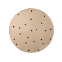 Ferm Living - Jute rug, Black dots, small