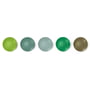 Vitra - Dots Magnets, (Set of 5), green