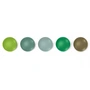 Vitra - Dots Magnets, (Set of 5), green