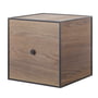 by Lassen - Frame Wall Cabinet 35 (incl. door), smoked oak