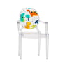 Kartell - Lou Lou Ghost children's chair, transparent / dinosaur