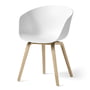 Hay - About A Chair AAC 22, lacquered oak / white 2. 0