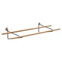 We Do Wood - Shoe Rack , bamboo / black