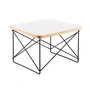 Vitra - Hpl white / basic eames occasional table ltr dark