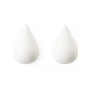 Normann Copenhagen - Dropit Wall hook small, white (set of 2)