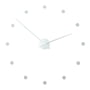 Radius Design - Flexible wall clock, white