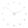 Radius Design - Flexible wall clock, white
