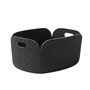 Muuto - Restore Storage basket 48 x 35 cm, black melange