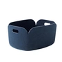 Muuto - Restore Storage basket 48 x 35 cm, midnight blue
