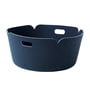 Muuto - Restore Round storage basket, midnight blue