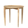 Fritz Hansen - Tray side table, Ø 45 x H 42 cm, oak
