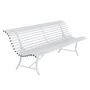 Fermob - Louisiane Bench, 200 cm, cotton white