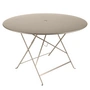 Fermob - Bistro Folding table Ø 117 cm, nutmeg