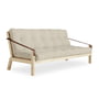 Karup Design - Poetry Sofa bed, clear lacquered pine / beige