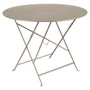 Fermob - Bistro Folding table, round, Ø 96 cm, nutmeg