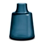 Holmegaard - Flora vase, short neck, h 24 cm, blue