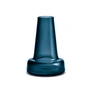 Holmegaard - Flora vase, long neck, h 12 cm, blue