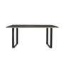 Muuto - 70/70 Dining table, 170 x 85 cm, black (linoleum)