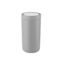 Stelton - To Go Click 0.2 l double-walled, matt light gray
