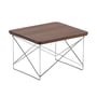 Vitra - walnut / eames occasional table ltr chrome