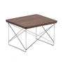 Vitra - walnut / eames occasional table ltr chrome