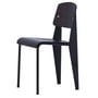 Vitra - Prouvé Standard chair, dark oak / deep black (felt glides)